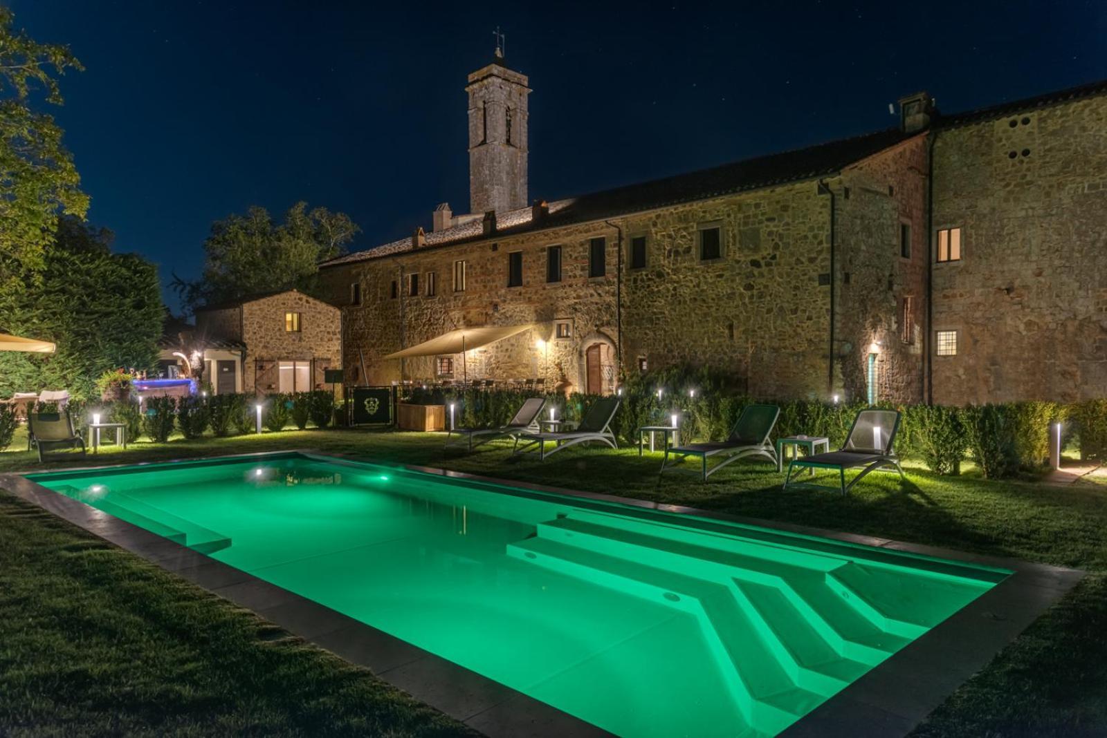 Convento San Bartolomeo Hotel Abbadia San Salvator Exterior photo