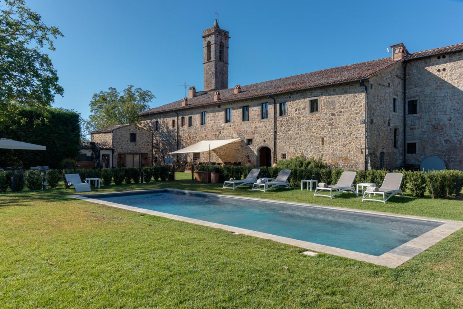 Convento San Bartolomeo Hotel Abbadia San Salvator Exterior photo